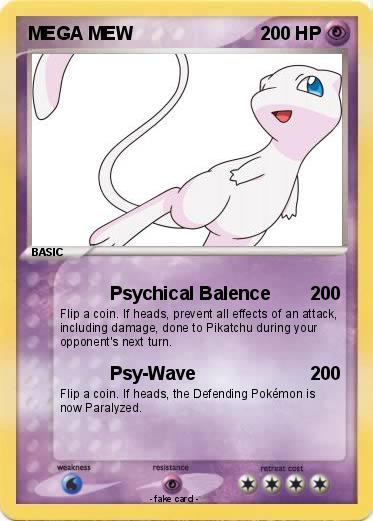 Pokemon MEGA MEW