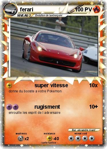 Pokemon ferari