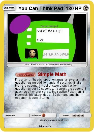 Pokemon You Can Think Pad