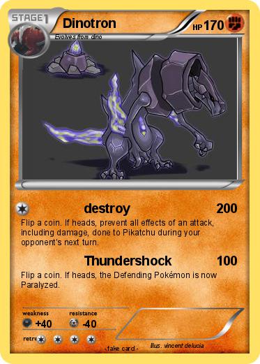 Pokemon Dinotron