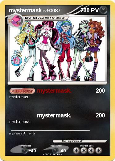 Pokemon mystermask