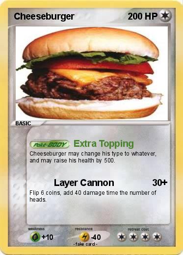 Pokemon Cheeseburger