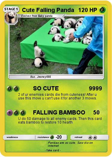 Pokemon Cute Falling Panda
