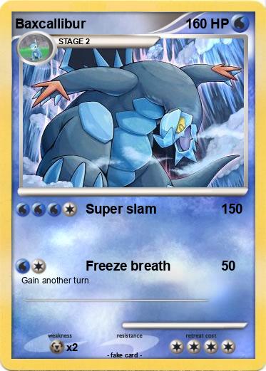 Pokemon Baxcallibur