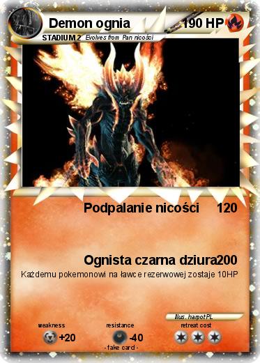 Pokemon Demon ognia