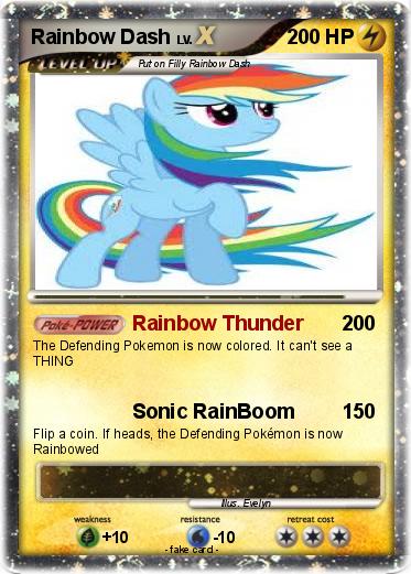 Pokemon Rainbow Dash