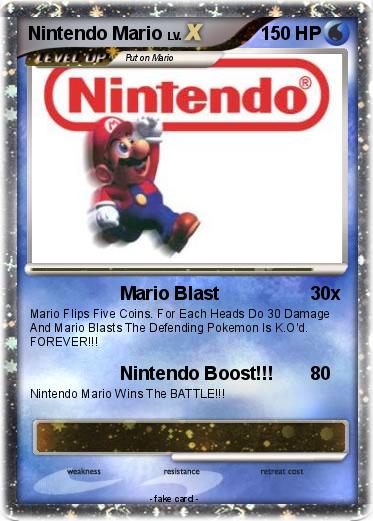 Pokemon Nintendo Mario