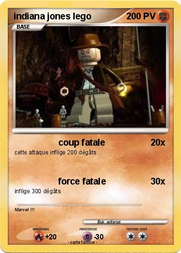 Pokemon indiana jones lego