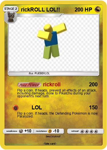 Pokemon rickROLL LOL!!