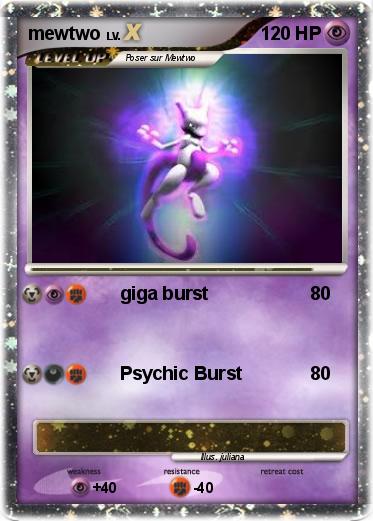 Pokemon mewtwo