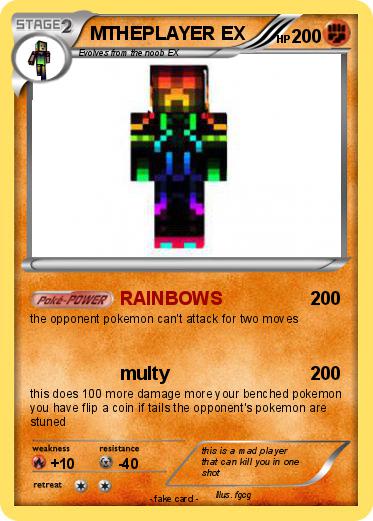 Pokemon MTHEPLAYER EX