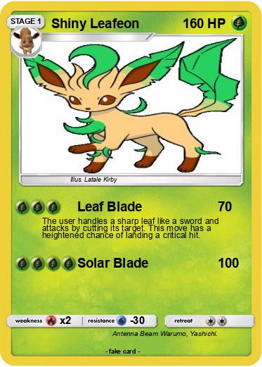 Pokemon Shiny Leafeon