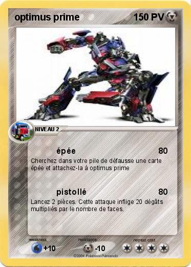 Pokemon optimus prime