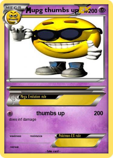 Pokemon upg thumbs up