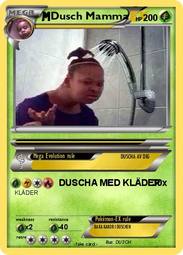 Pokemon Dusch Mamma