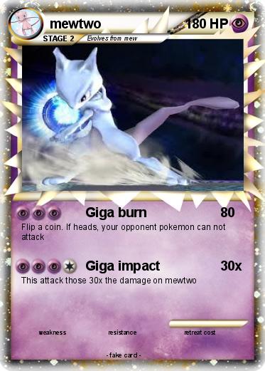 Pokemon mewtwo