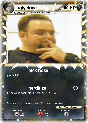 Pokemon ugly dude