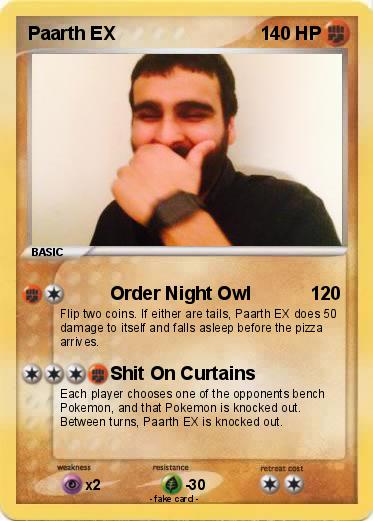 Pokemon Paarth EX