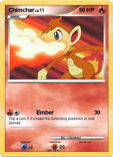 Pokemon Chimchar