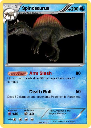 Pokemon Spinosaurus
