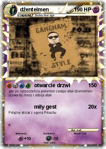 Pokemon dżentelmen