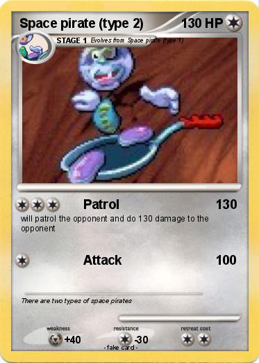 Pokemon Space pirate (type 2)