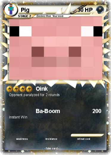 Pokemon Pig