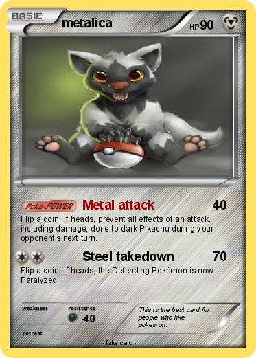 Pokemon metalica