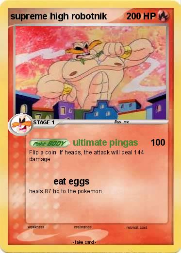 Pokemon supreme high robotnik