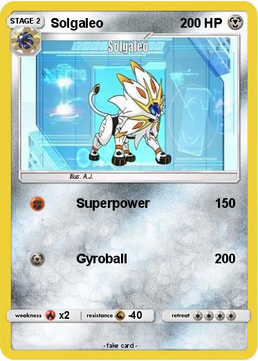Pokemon Solgaleo