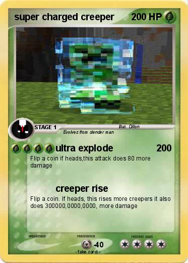 Pokemon super charged creeper