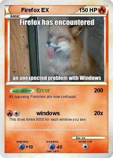 Pokemon Firefox EX