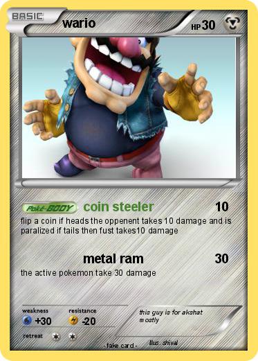 Pokemon wario
