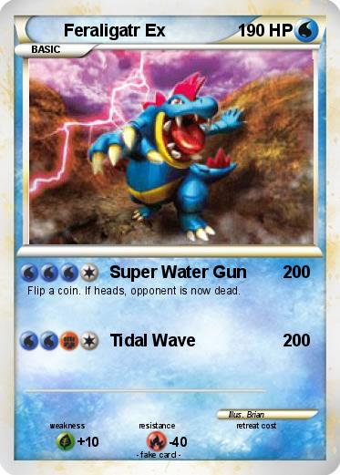 Pokemon Feraligatr Ex