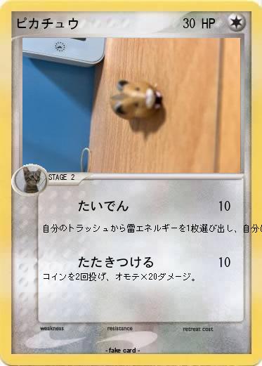 Pokemon ピカチュウ