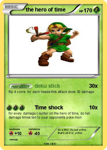 Pokemon the hero of time