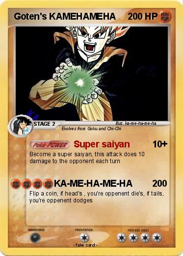 Pokemon Goten's KAMEHAMEHA