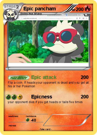 Pokemon Epic pancham