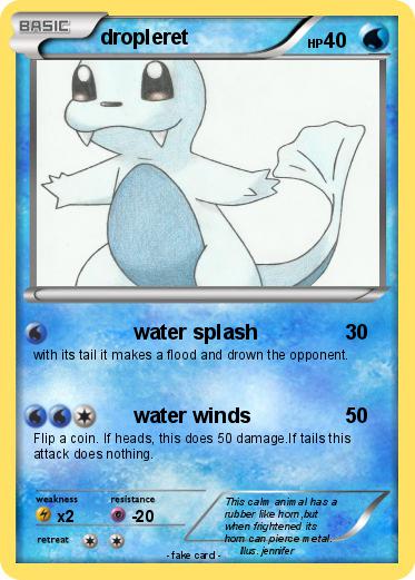 Pokemon dropleret