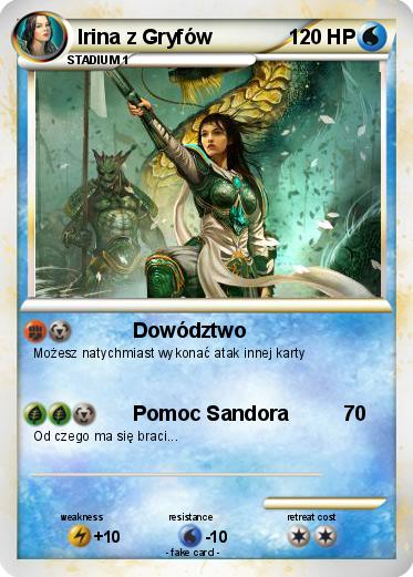 Pokemon Irina z Gryfów