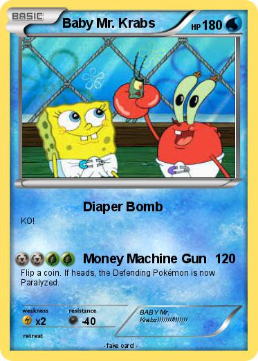 Pokemon Baby Mr. Krabs