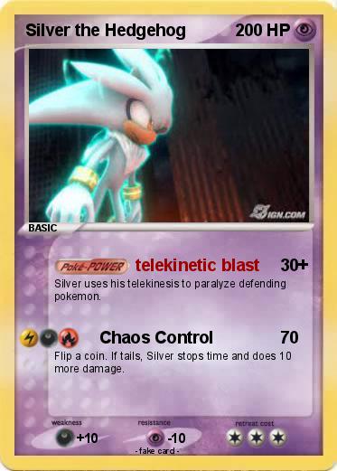 Pokemon Silver the Hedgehog