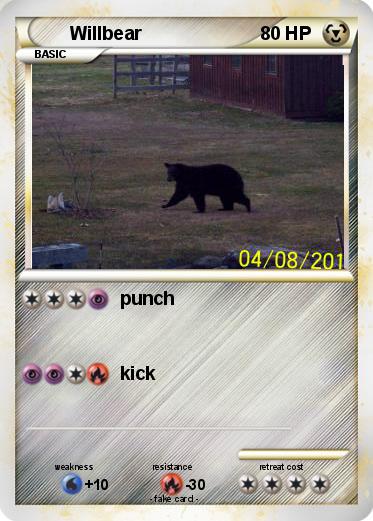 Pokemon Willbear