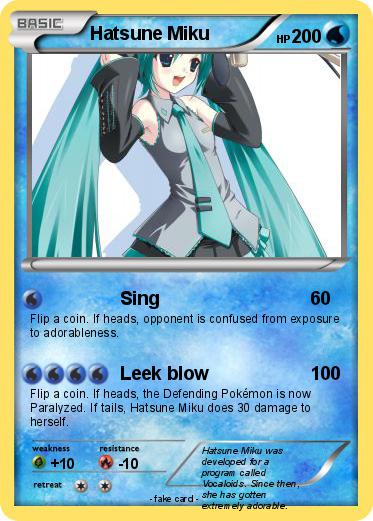 Pokemon Hatsune Miku