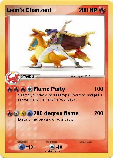 Pokemon Leon’s Charizard