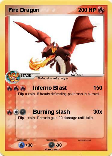 Pokemon Fire Dragon