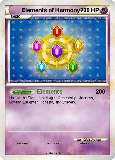 Pokemon Elements of Harmony
