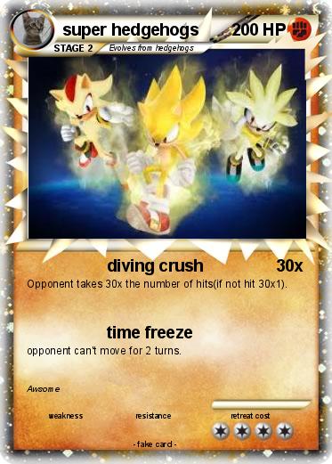 Pokemon super hedgehogs