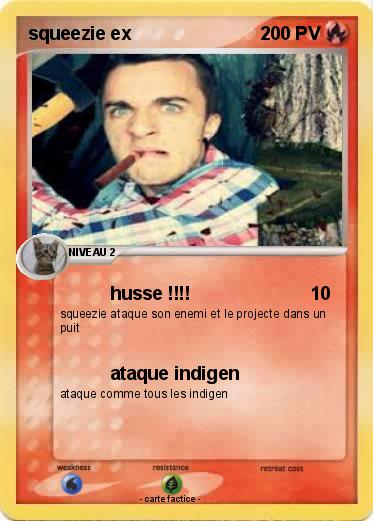 Pokemon squeezie ex