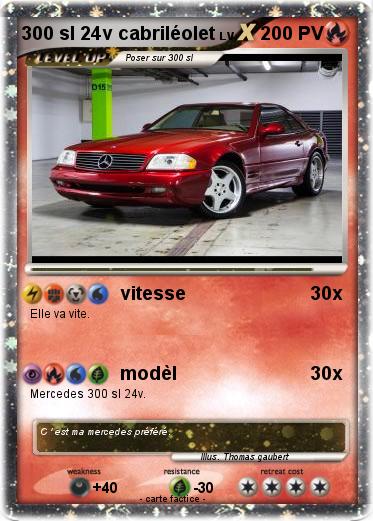 Pokemon 300 sl 24v cabriléolet